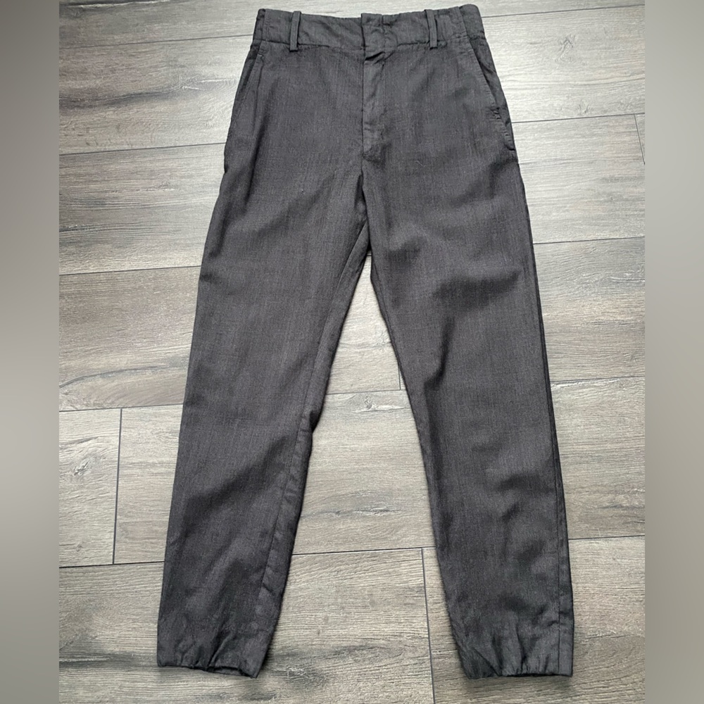 Isabel Marant Etoile Women's Wool Trousers Pants Dark Gray Size 34 *READ